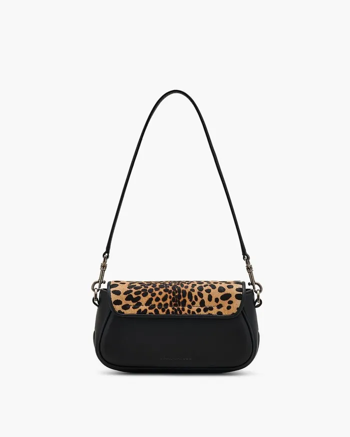 Marc Jacobs Crossbody Bags The Cheetah Haircalf Clover Shoulder Bag Black Multi 8211 Women