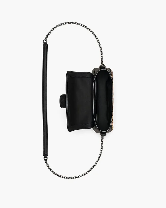 Marc Jacobs Crossbody Bags The Cheetah Haircalf Clover Shoulder Bag Black Multi 8211 Women