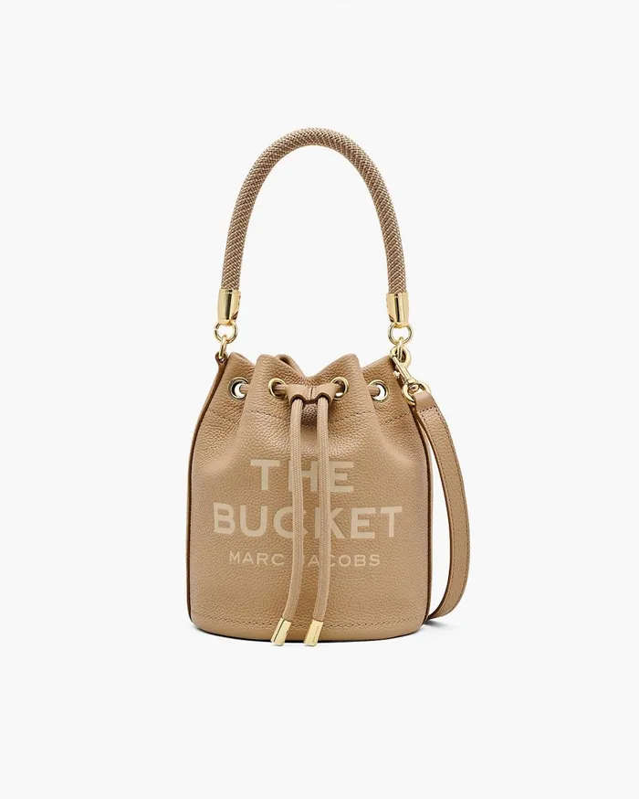 Marc Jacobs Crossbody Bags The Leather Bucket Bag Camel 8211 Women