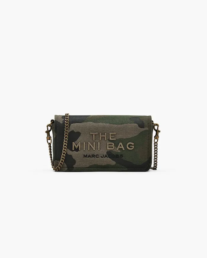 Marc Jacobs Mini Bags The Camo Jacquard Chain Mini Bag Camo Multi 8211 Women