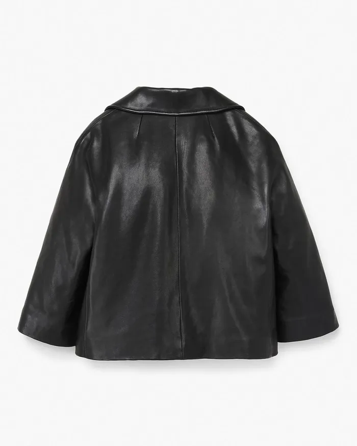 Marc Jacobs Outerwear The Leather Lady Jacket Black 8211 Women