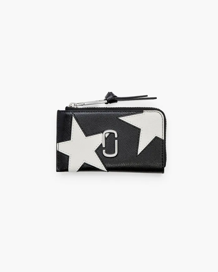 Marc Jacobs Small Wallets The Star Patchwork Top Zip Multi Wallet Blackwhite 8211 Women Marc Jacobs Small Wallets The Star Patchwork Top Zip Multi Wallet Blackwhite 8211 Women