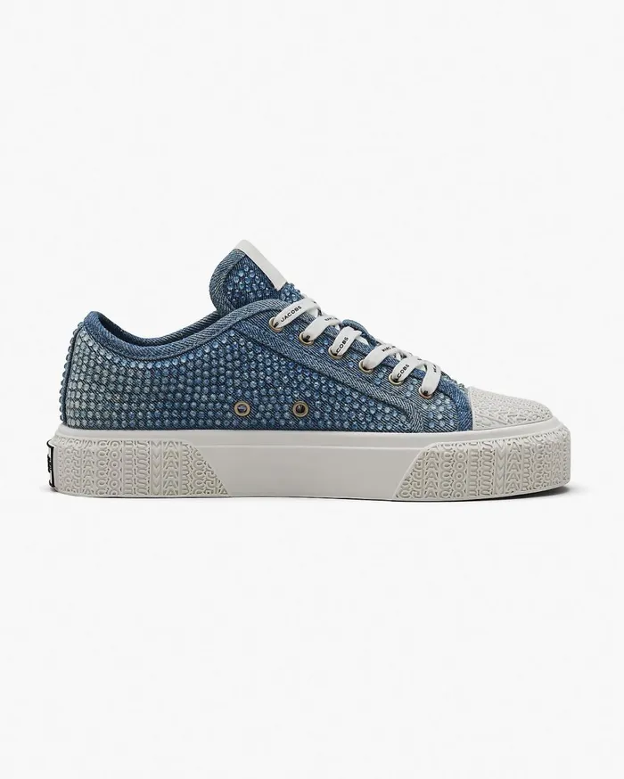 Marc Jacobs Sneakers The Crystal Denim Sneaker Light Blue Crystal 8211 Women