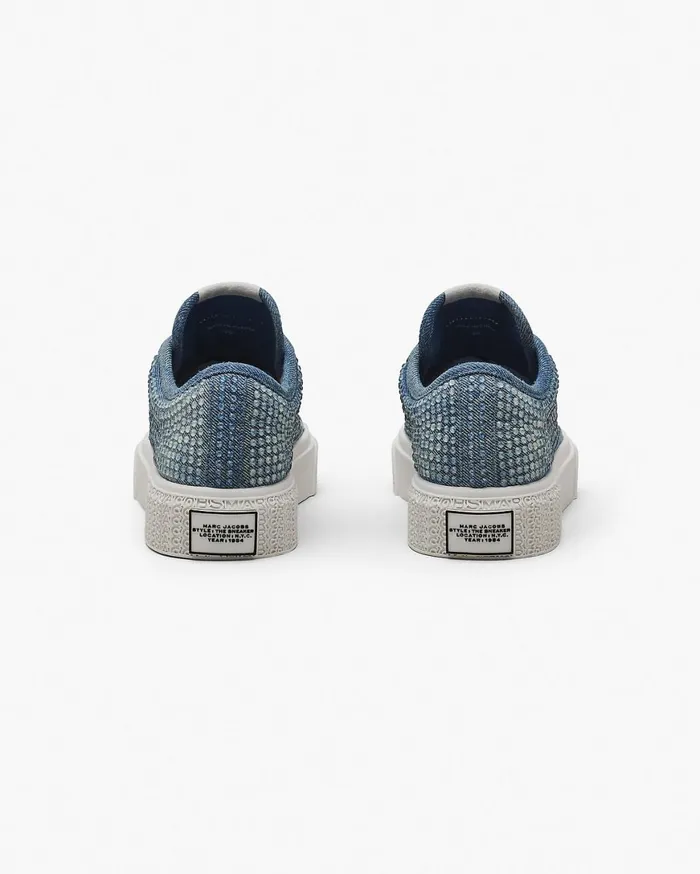 Marc Jacobs Sneakers The Crystal Denim Sneaker Light Blue Crystal 8211 Women
