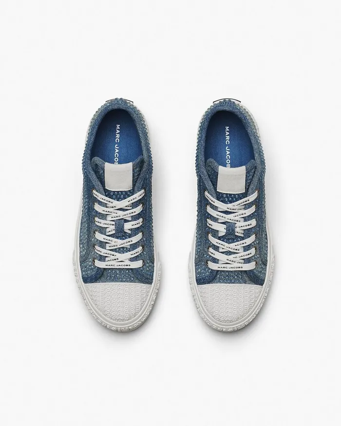 Marc Jacobs Sneakers The Crystal Denim Sneaker Light Blue Crystal 8211 Women