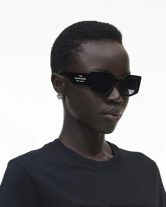 Marc Jacobs Sunglasses The Square Cat Eye Sunglasses Black 8211 Women