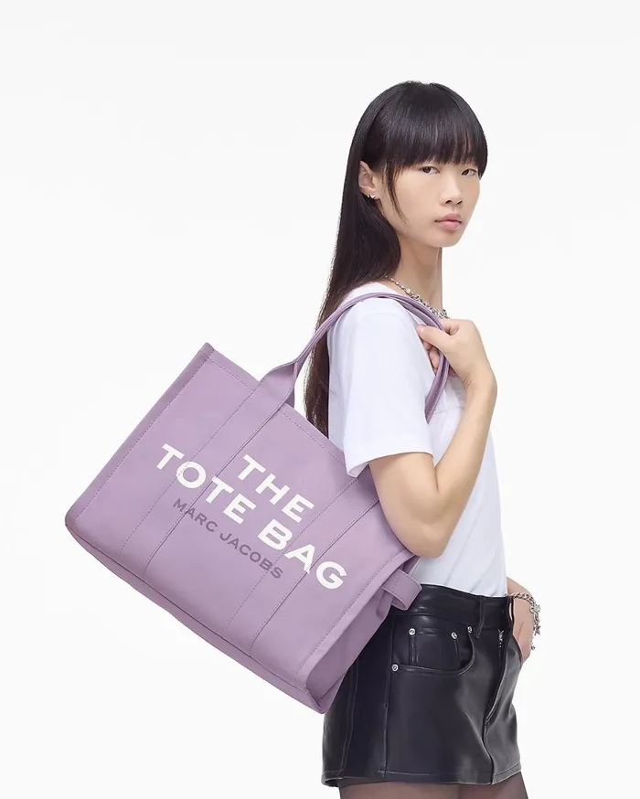 Marc Jacobs The Tote Bag The Canvas Large Tote Bag Lilac 8211 Women
