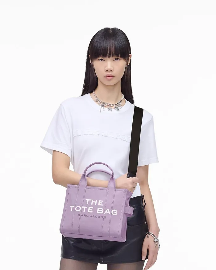 Marc Jacobs The Tote Bag The Canvas Small Tote Bag Lilac 8211 Women