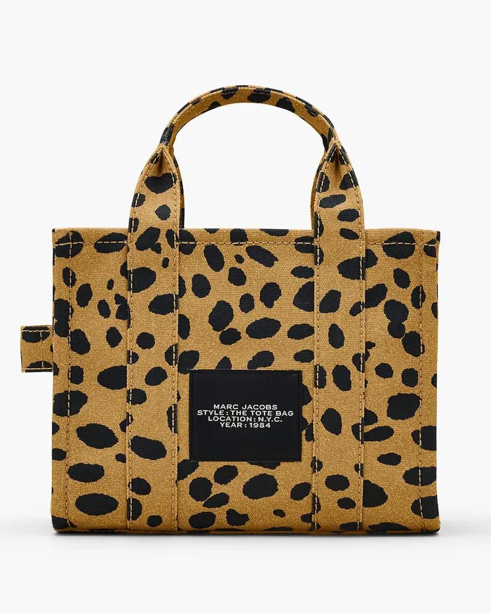 Marc Jacobs The Tote Bag The Cheetah Canvas Small Tote Bag Black Multi 8211 Women