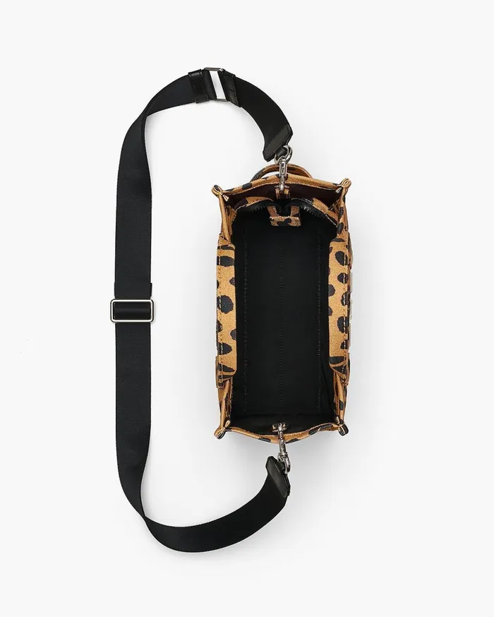 Marc Jacobs The Tote Bag The Cheetah Canvas Small Tote Bag Black Multi 8211 Women