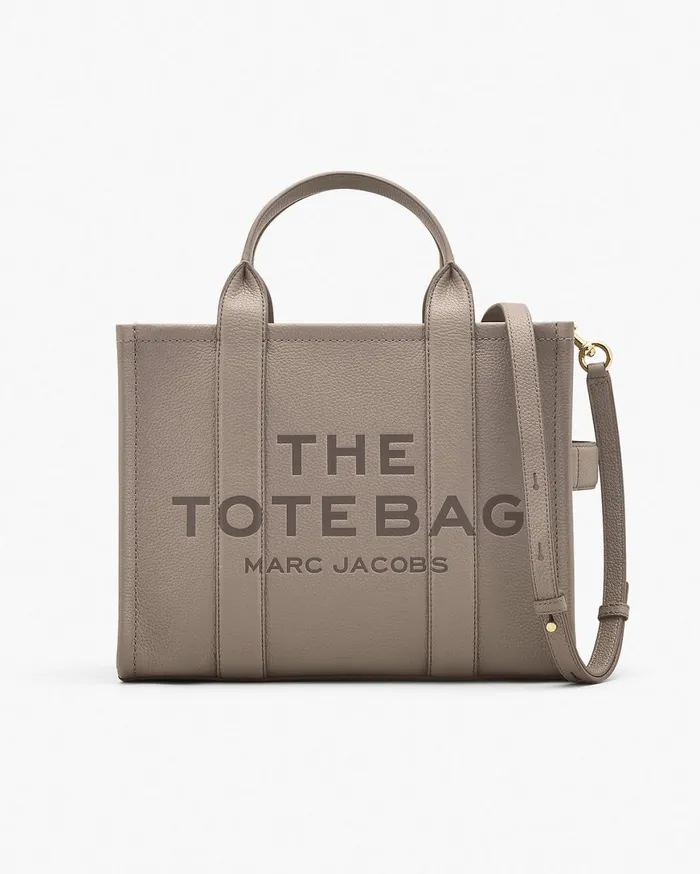 Marc Jacobs The Tote Bag The Leather Medium Tote Bag Cement 8211 Women