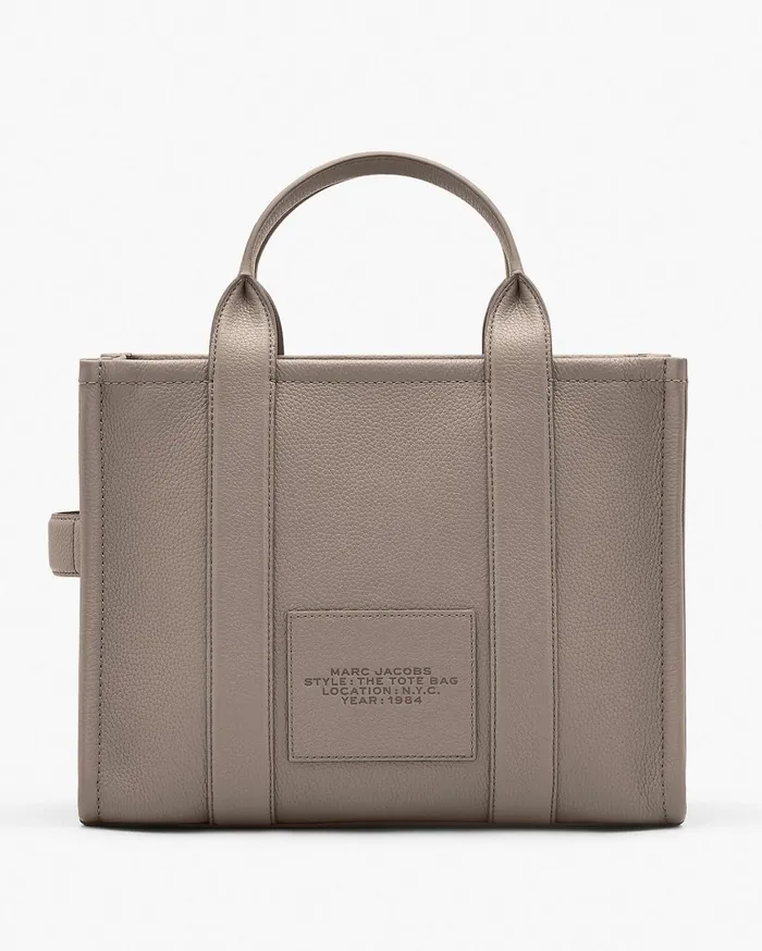 Marc Jacobs The Tote Bag The Leather Medium Tote Bag Cement 8211 Women