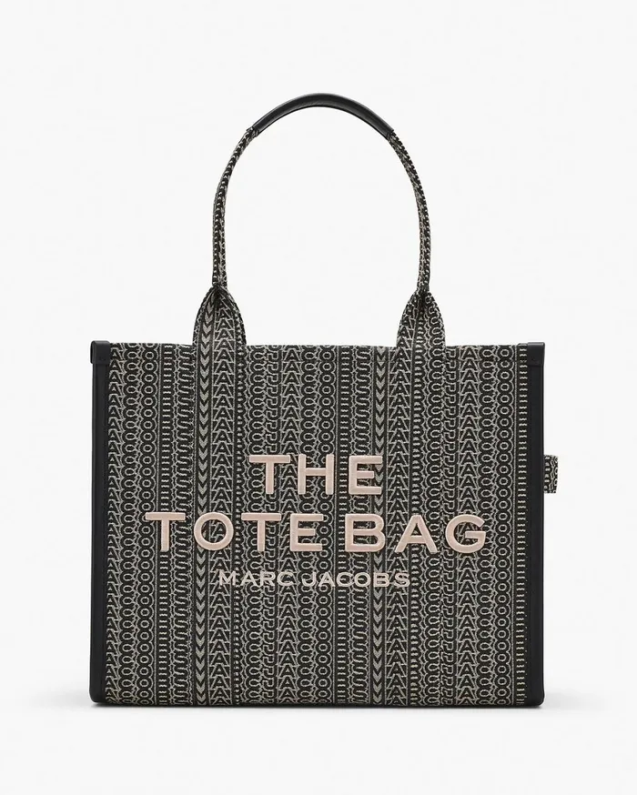 Marc Jacobs The Tote Bag The Monogram Jacquard Large Tote Bag Beige Multi 8211 Women