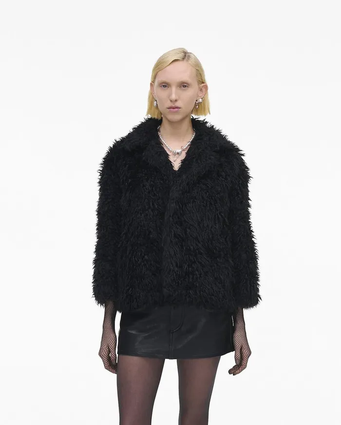Marc Jacobs Tops The Shaggy Faux Fur Lady Jacket Black 8211 Women