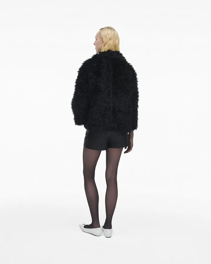 Marc Jacobs Tops The Shaggy Faux Fur Lady Jacket Black 8211 Women