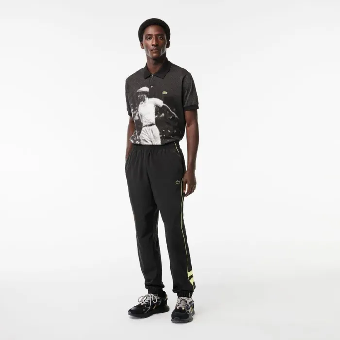 Matching Sets Men Lacoste Men039s Contrast Details Relaxed Fit Sweatpants Black Flashy Yellow 6vt Matching Sets Men Lacoste Men039s Contrast Details Relaxed Fit Sweatpants Black Flashy Yellow 6vt