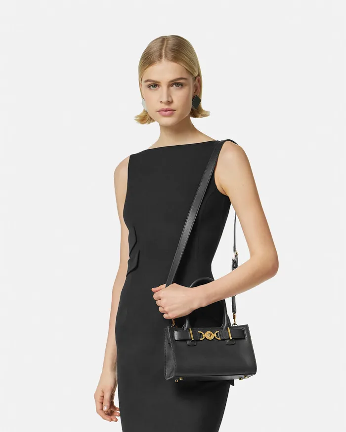 Medusa 03995 Women Versace Medusa 03995 Small Tote Bag Blackgold