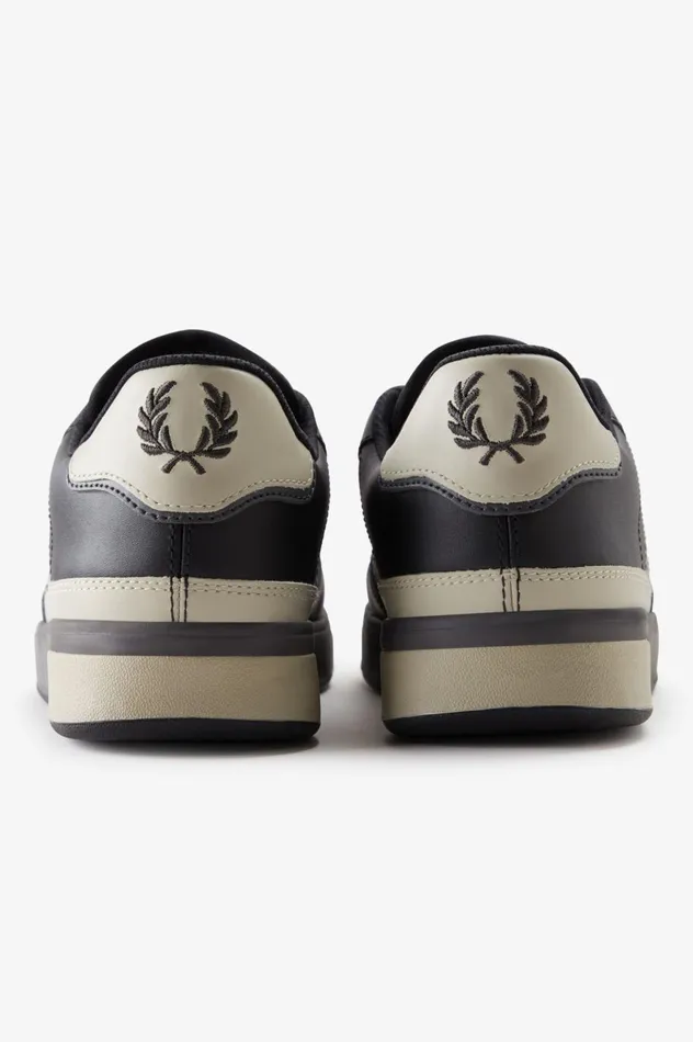 Men B300 Blackgunmetal Fred Perry Shoes