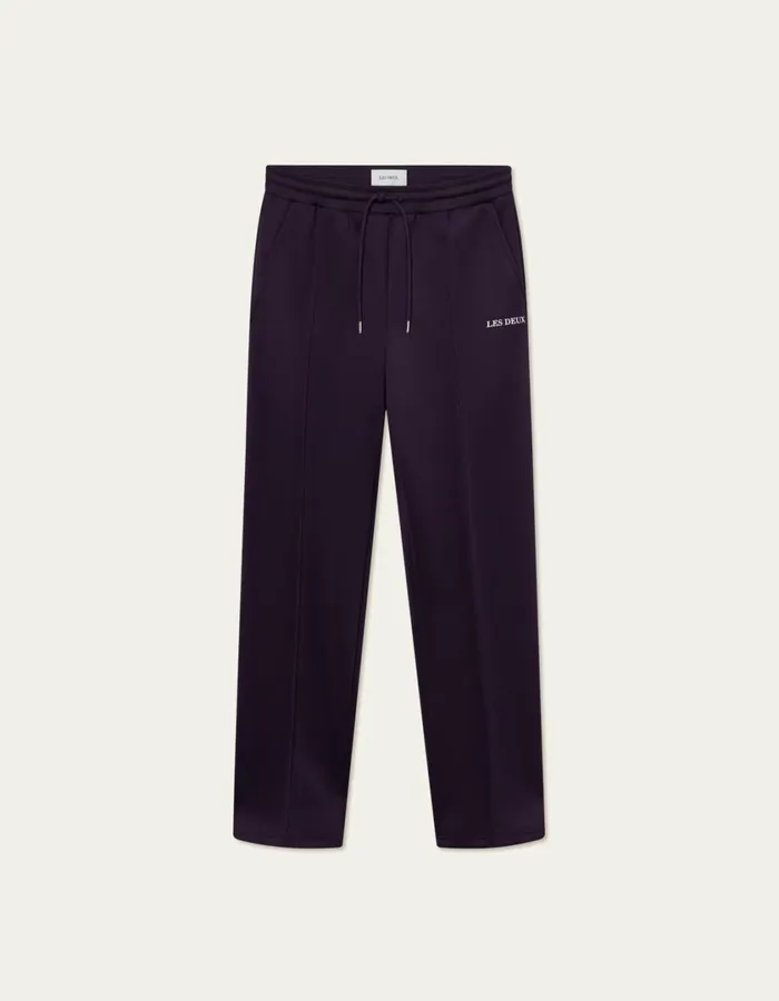 Men Ballier Casual Track Pants 8211 Blackberry Les Deux Pants