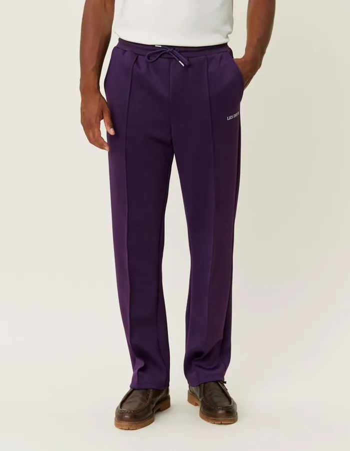 Men Ballier Casual Track Pants 8211 Blackberry Les Deux Pants