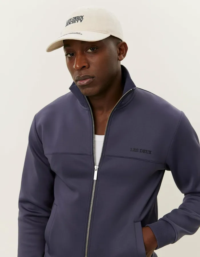 Men Ballier Track Jacket 8211 Graystone Les Deux HoodiesSweatshirts
