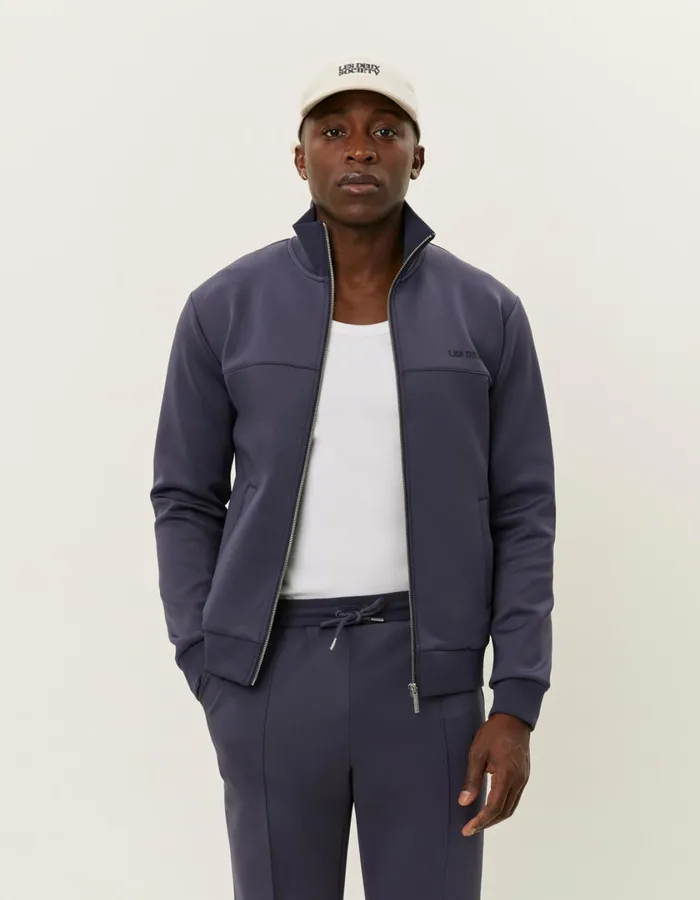 Men Ballier Track Jacket 8211 Graystone Les Deux HoodiesSweatshirts