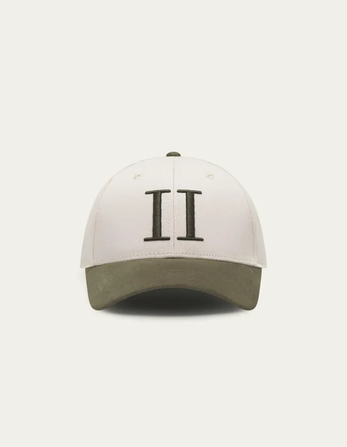 Men Baseball Cap Contrast Suede II 8211 Light Desert SandForest Green Les Deux CapsHats Men Baseball Cap Contrast Suede II 8211 Light Desert SandForest Green Les Deux CapsHats
