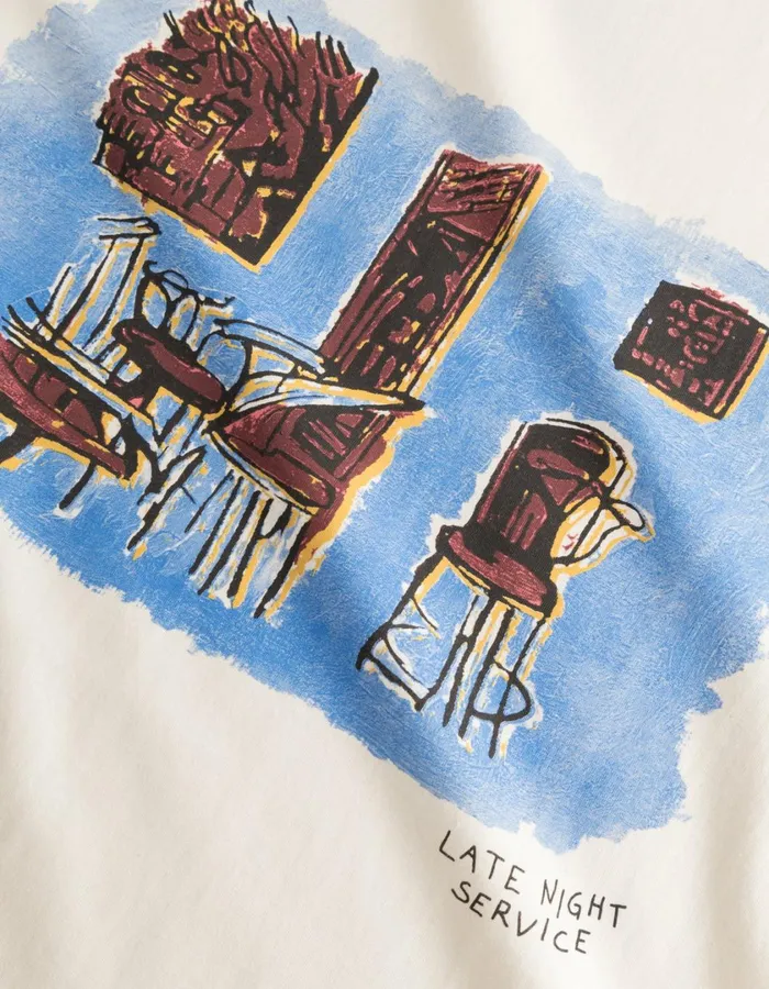 Men Berkeley TShirt 8211 Ivory Les Deux Tshirts