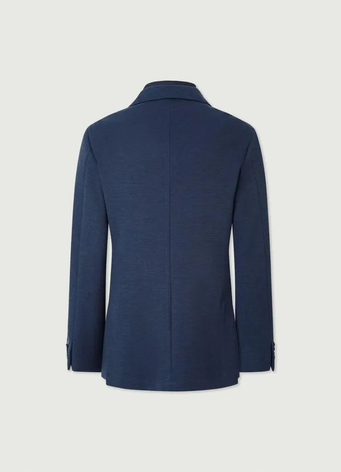 Men Blazers Hackett London Detachable Bib Blazer Navy