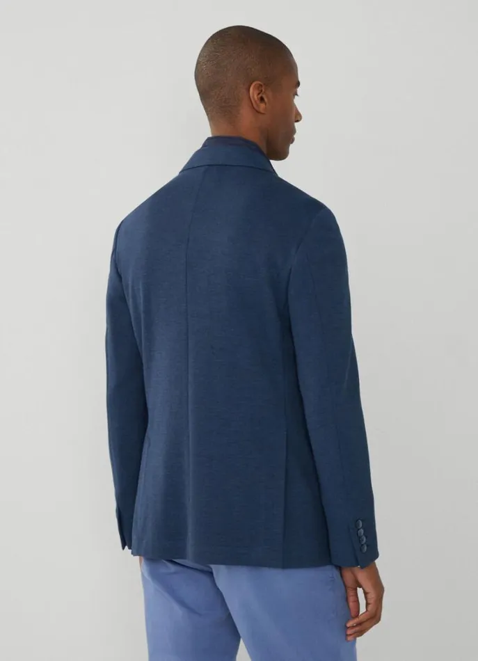 Men Blazers Hackett London Detachable Bib Blazer Navy