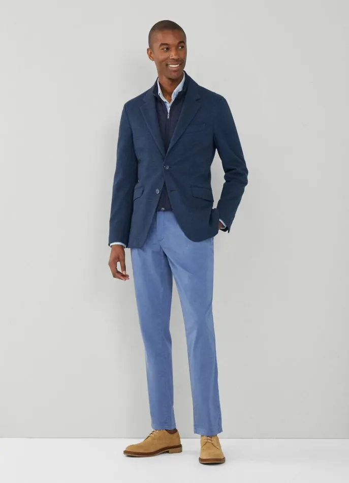 Men Blazers Hackett London Detachable Bib Blazer Navy