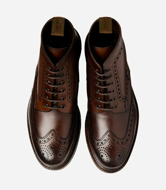 Men Boots Loake Bedale Dark Brown Men Boots Loake Bedale Dark Brown