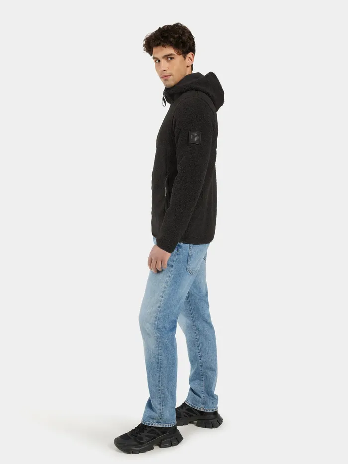 Men Bror FullZip Black Didriksons Spring Jackets