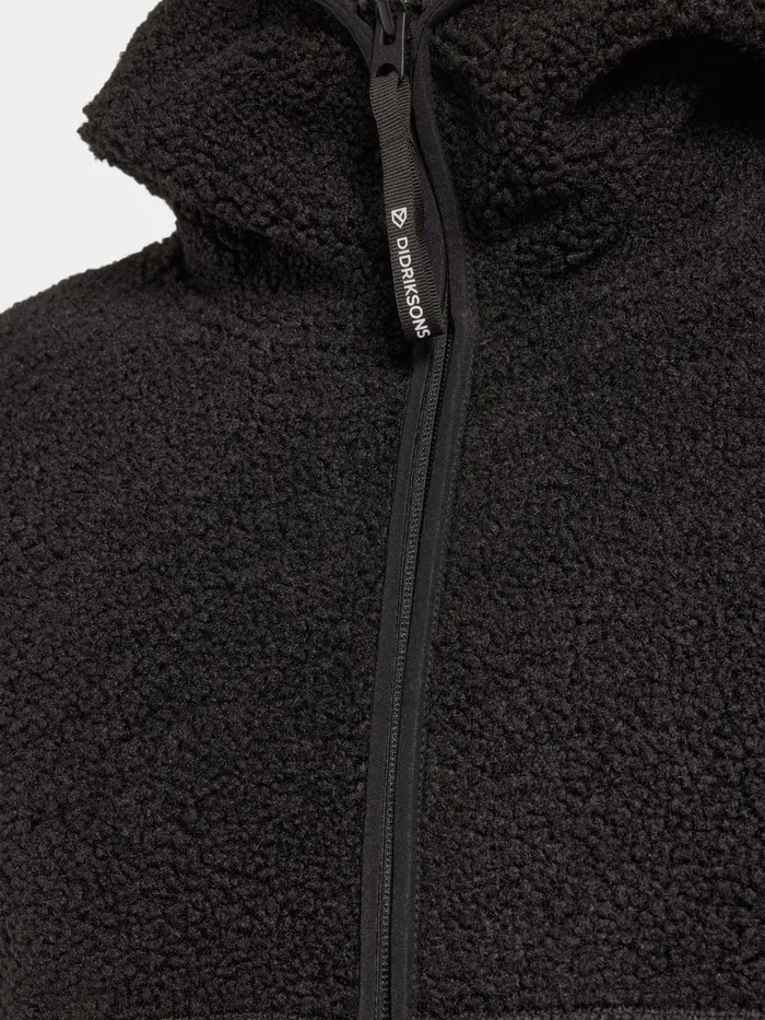 Men Bror FullZip Black Didriksons Spring Jackets