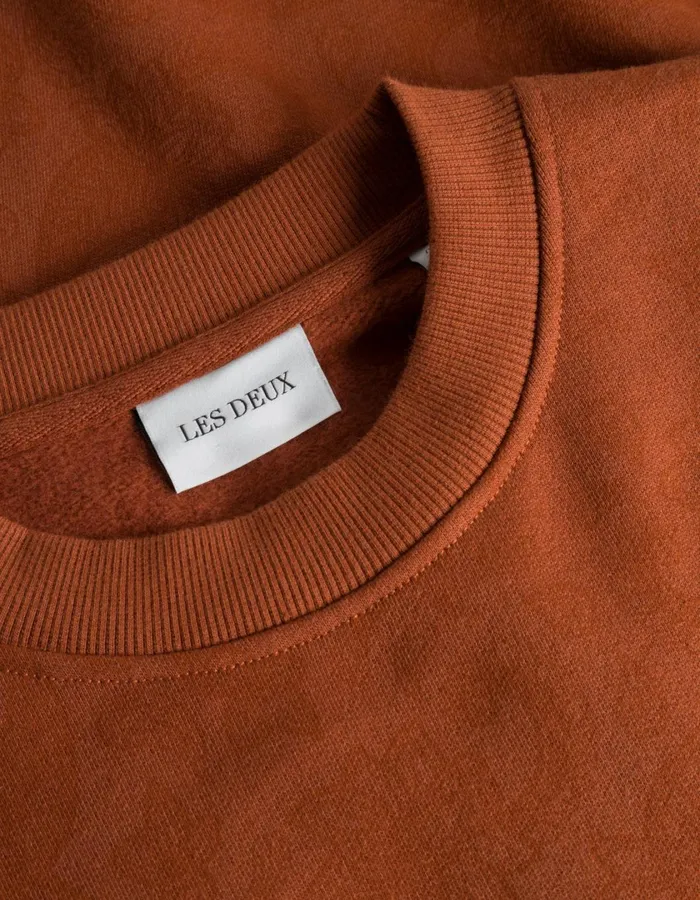 Men Clyde AOP Sweatshirt 8211 Arabian Spice Les Deux HoodiesSweatshirts
