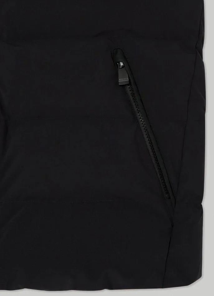 Men Coats and Jackets Hackett London Hackett Sport Padded Gilet Black