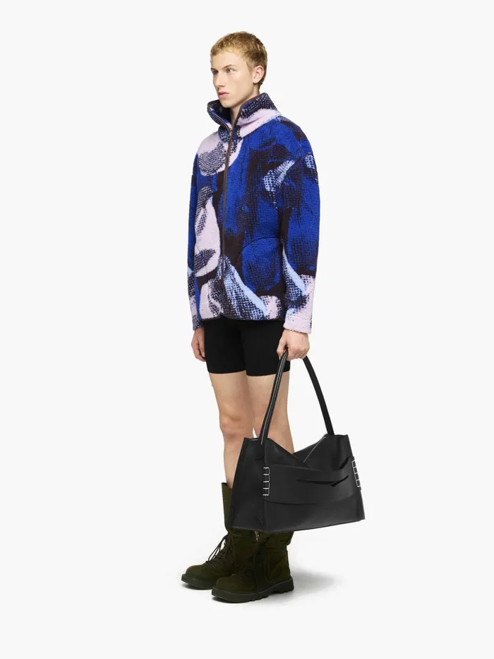 Men Coats and Jackets JW Anderson PRINTED ZIP FRONT JACKET Bluemulti 8211 Do Not Use Men Coats and Jackets JW Anderson PRINTED ZIP FRONT JACKET Bluemulti 8211 Do Not Use