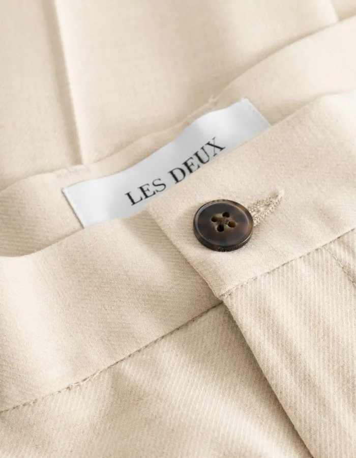 Men Como Reg Twill Pants 8211 Light Desert Sand Melange Les Deux Pants Men Como Reg Twill Pants 8211 Light Desert Sand Melange Les Deux Pants