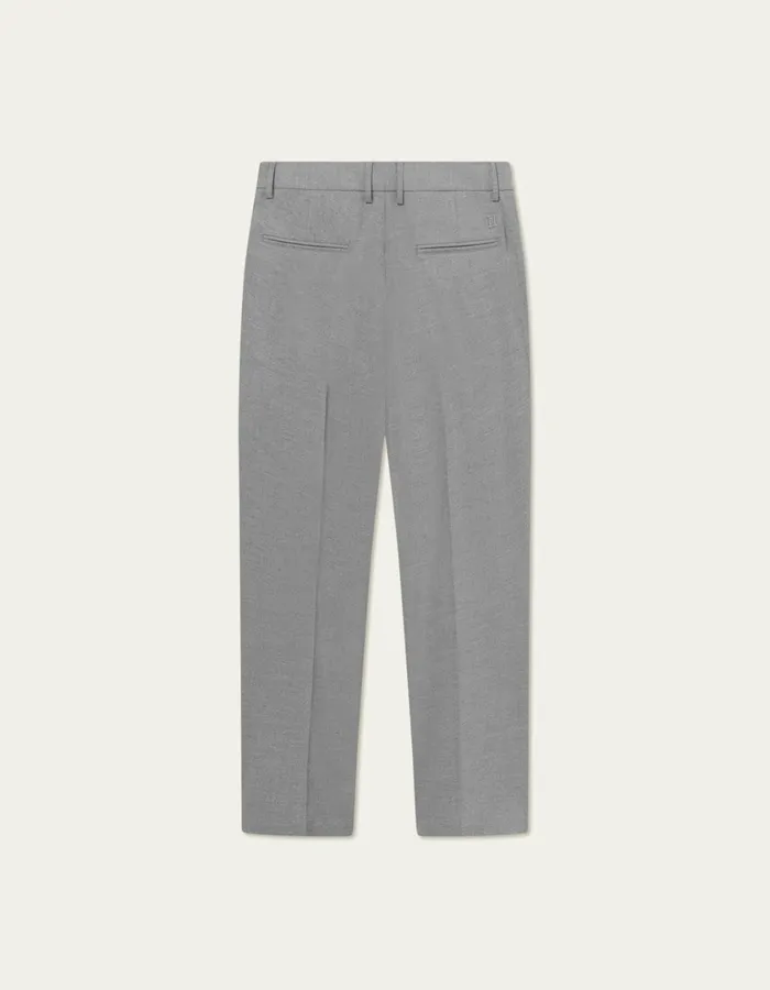 Men Como Reg Twill Pants 8211 Light Grey Melange Les Deux Pants Men Como Reg Twill Pants 8211 Light Grey Melange Les Deux Pants