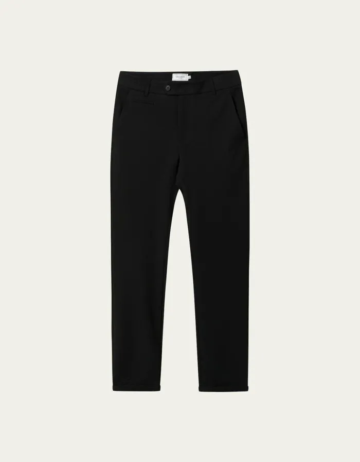 Men Como Suit Pants 8211 Black Les Deux Pants