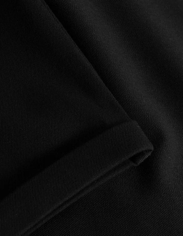 Men Como Suit Pants 8211 Black Les Deux Pants