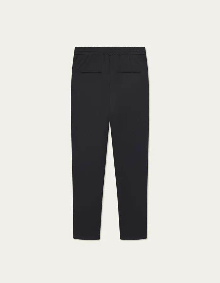 Men Como Tapered Drawstring Pants 8211 Navy Les Deux Pants
