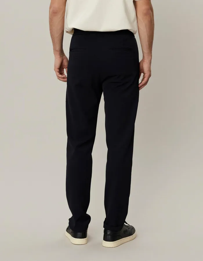 Men Como Tapered Drawstring Pants 8211 Navy Les Deux Pants