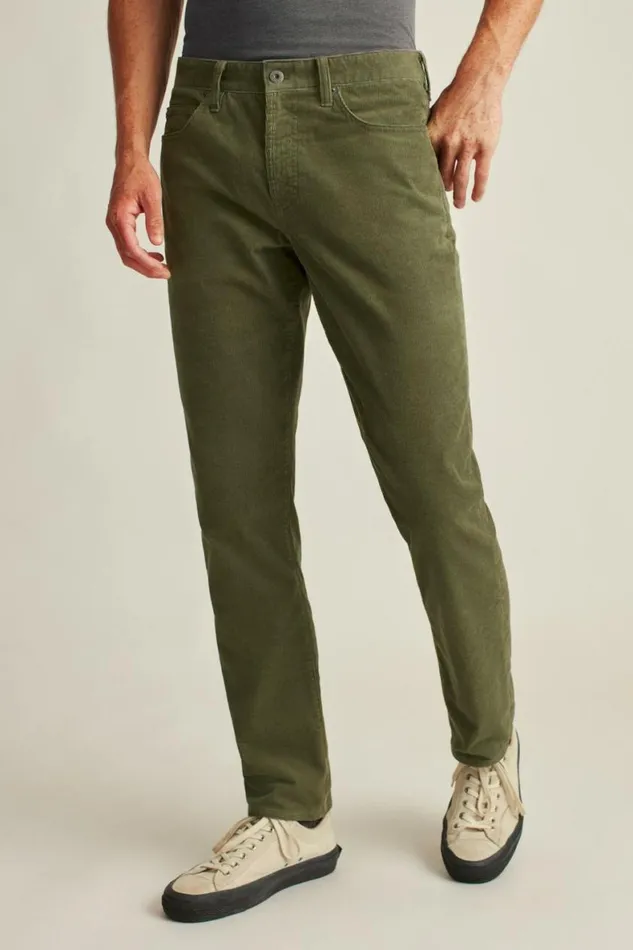 Men Corduroy 5Pocket Pants Beetle Green Bonobos 5pochet Pants