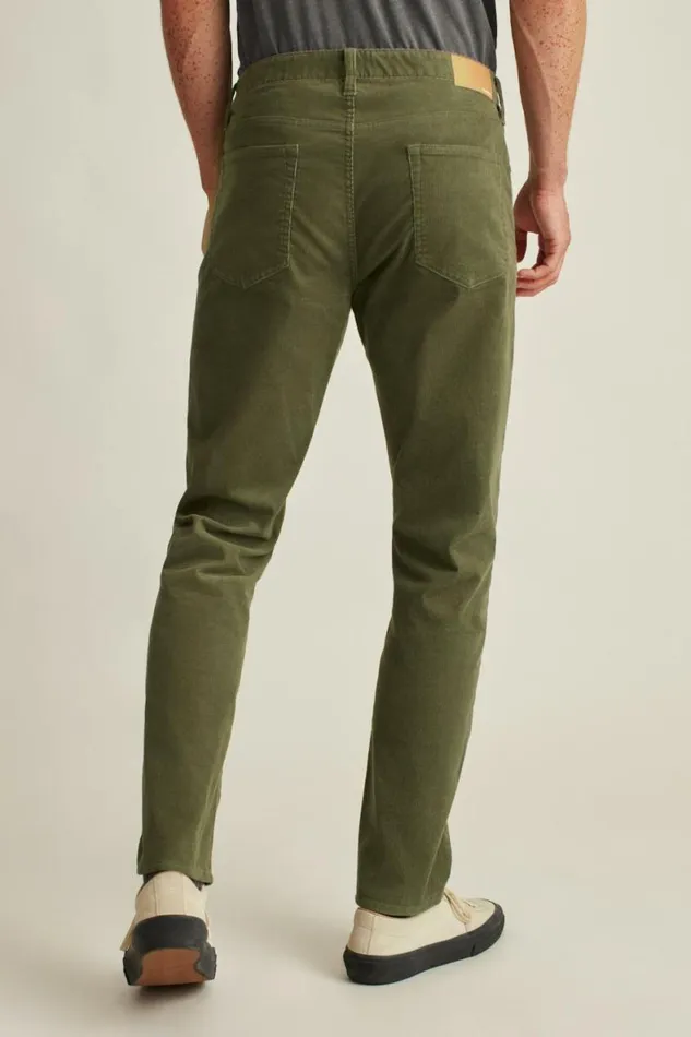 Men Corduroy 5Pocket Pants Beetle Green Bonobos 5pochet Pants