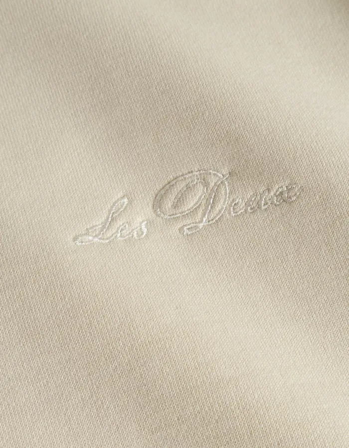 Men Crew Sweatshirt 8211 IvoryLight Ivory Les Deux HoodiesSweatshirts