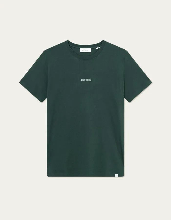Men Dexter TShirt 8211 Pine Green Les Deux Tshirts