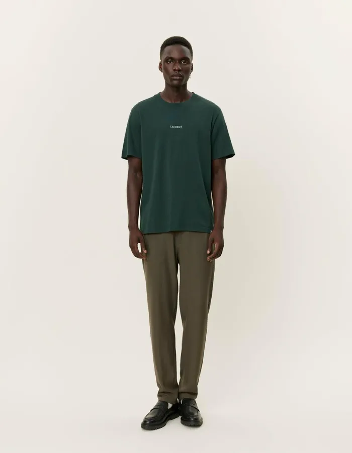 Men Dexter TShirt 8211 Pine Green Les Deux Tshirts