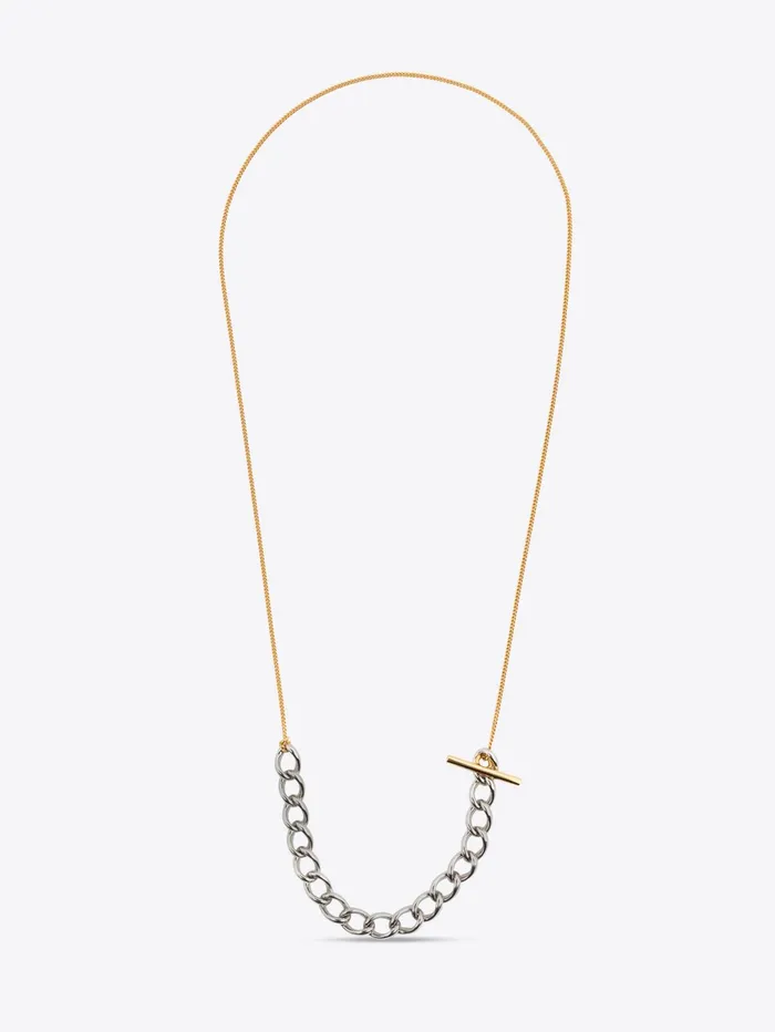 Men Dries Van Noten Jewelry Contrast Chain Necklace