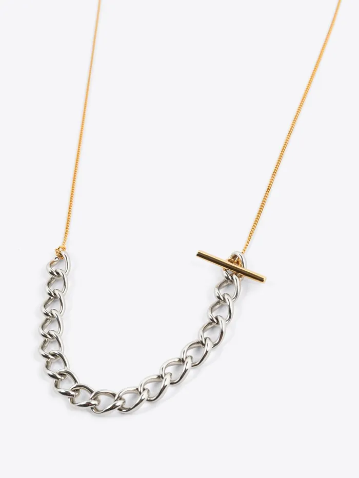 Men Dries Van Noten Jewelry Contrast Chain Necklace